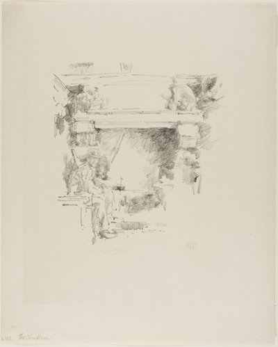 暖炉 作： James Abbott McNeill Whistler