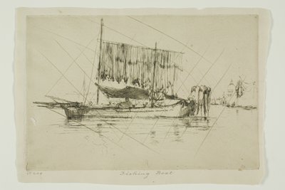 漁船 作： James Abbott McNeill Whistler