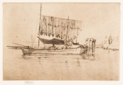 漁船 作： James Abbott McNeill Whistler
