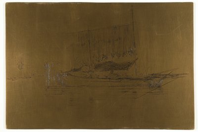 漁船 作： James Abbott McNeill Whistler
