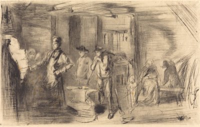 フォージ 作： James Abbott McNeill Whistler