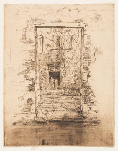 庭 作： James Abbott McNeill Whistler