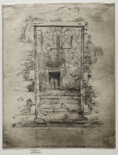 ザ・ガーデン 作： James McNeill Whistler