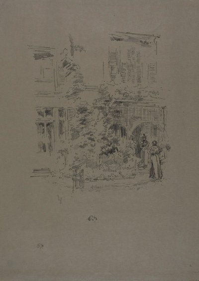 ガーデンポーチ 作： James Abbott McNeill Whistler