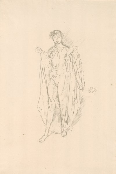 ザ・ガール 作： James McNeill Whistler