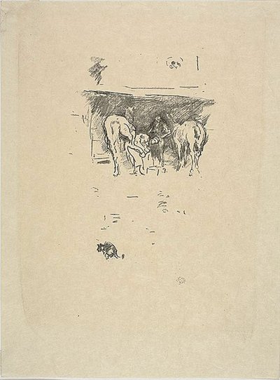 良い靴 作： James Abbott McNeill Whistler