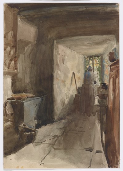キッチン 作： James Abbott McNeill Whistler
