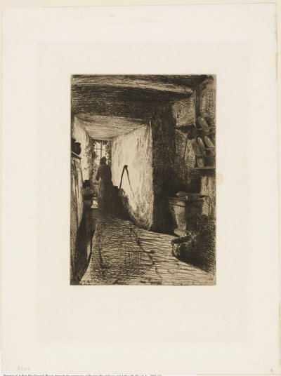 キッチン 作： James Abbott McNeill Whistler