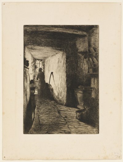 キッチン 作： James Abbott McNeill Whistler