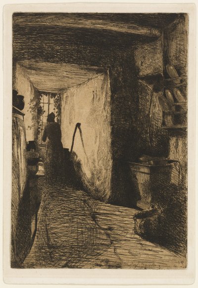 キッチン 作： James Abbott McNeill Whistler