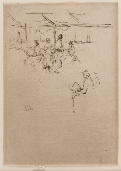 着陸段階、牛 作： James Abbott McNeill Whistler