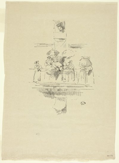 ザ リトル バルコニー 作： James Abbott McNeill Whistler