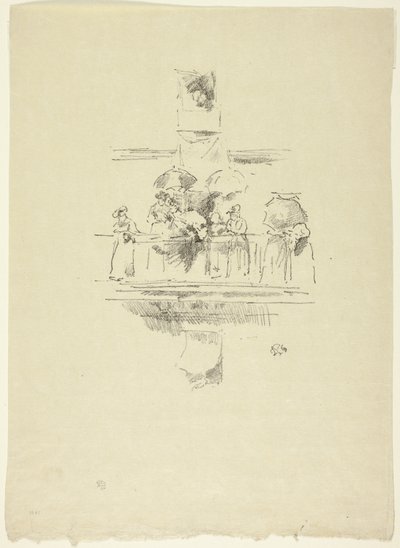 ザ リトル バルコニー 作： James Abbott McNeill Whistler
