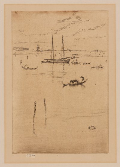 ザ リトル ラグーン 作： James Abbott McNeill Whistler