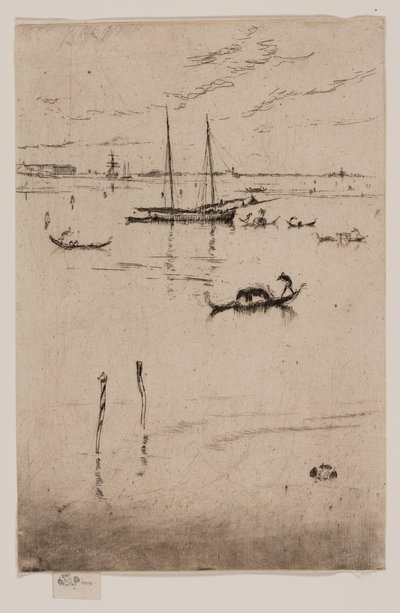 ザ リトル ラグーン 作： James Abbott McNeill Whistler