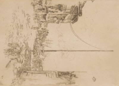 リトルマスト 作： James Abbott McNeill Whistler