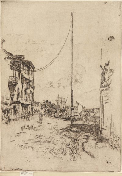 リトルマスト 作： James Abbott McNeill Whistler