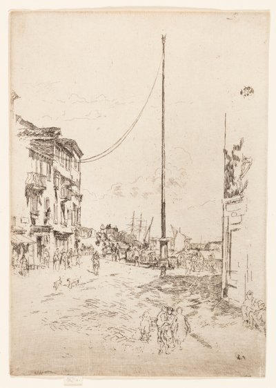 リトルマスト 作： James Abbott McNeill Whistler