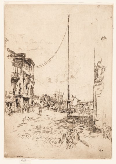 リトルマスト 作： James Abbott McNeill Whistler