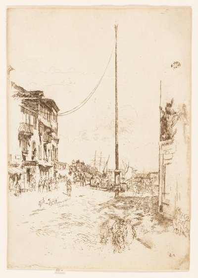リトルマスト 作： James Abbott McNeill Whistler
