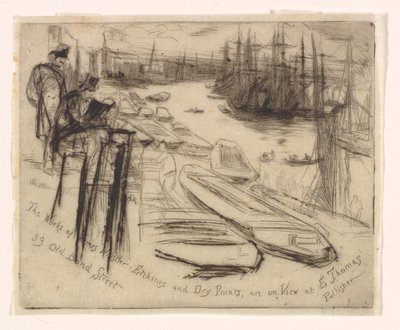 ザ リトル プール 作： James Abbott McNeill Whistler