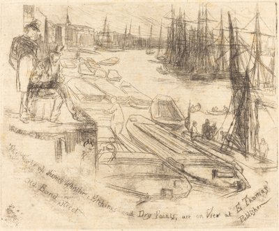 ザ リトル プール 作： James Abbott McNeill Whistler