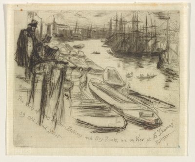 ザ リトル プール 作： James Abbott McNeill Whistler