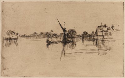 リトル・パットニー 作： James Abbott McNeill Whistler