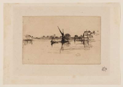 リトル・パットニー 作： James Abbott McNeill Whistler