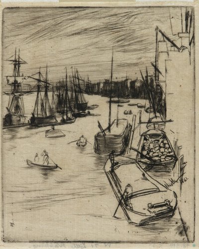 ザ リトル ロザハイズ 作： James Abbott McNeill Whistler