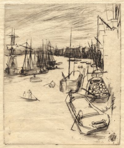 ザ リトル ロザハイズ 作： James Abbott McNeill Whistler