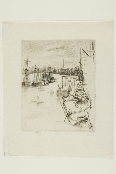ザ リトル ロザハイズ 作： James Abbott McNeill Whistler