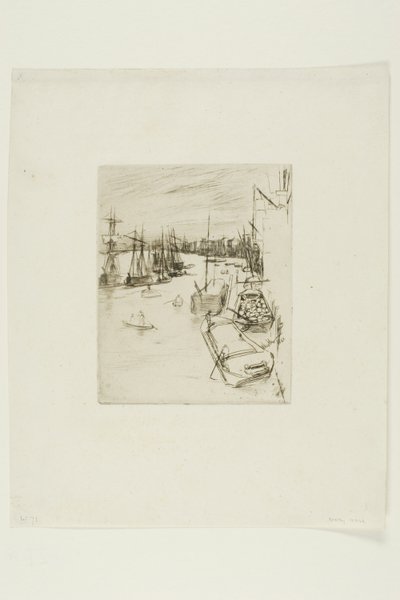 ザ リトル ロザハイズ 作： James Abbott McNeill Whistler