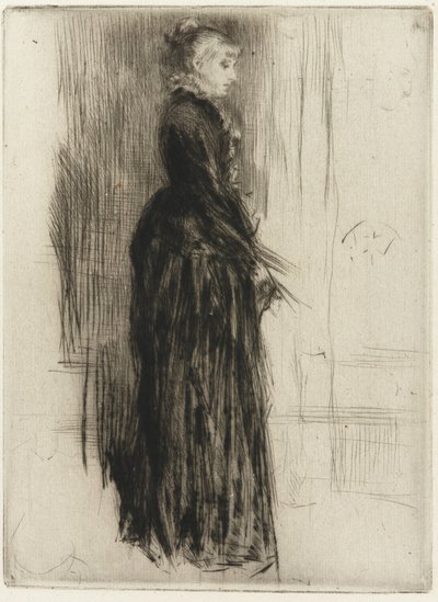 リトルベルベットドレス 作： James Abbott McNeill Whistler
