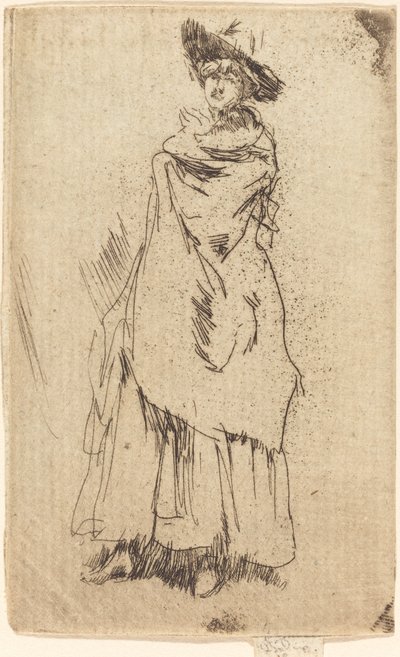 マントル 作： James Abbott McNeill Whistler