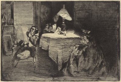 音楽室 作： James Abbott McNeill Whistler