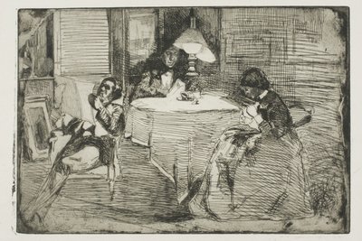 音楽室 作： James Abbott McNeill Whistler