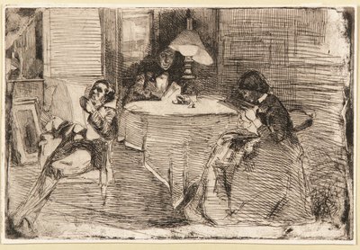 ミュージックルーム 作： James Abbott McNeill Whistler