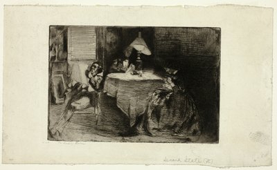 ミュージックルーム 作： James Abbott McNeill Whistler