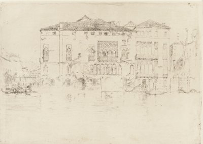 宮殿 作： James Abbott McNeill Whistler