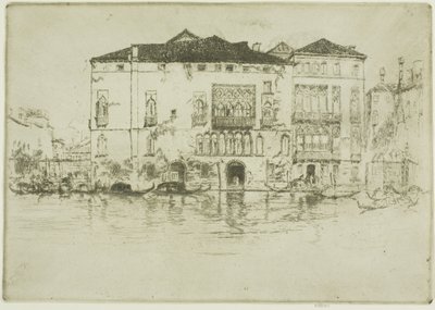 宮殿 作： James Abbott McNeill Whistler