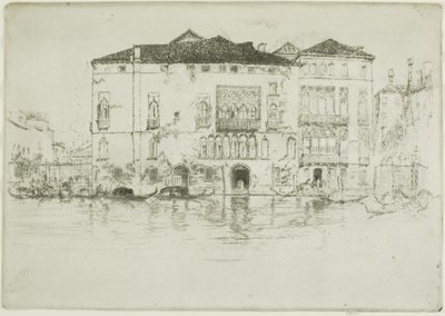 宮殿 作： James Abbott McNeill Whistler
