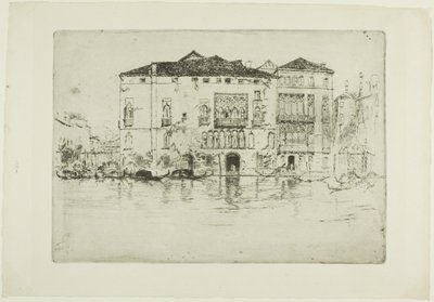 宮殿 作： James Abbott McNeill Whistler