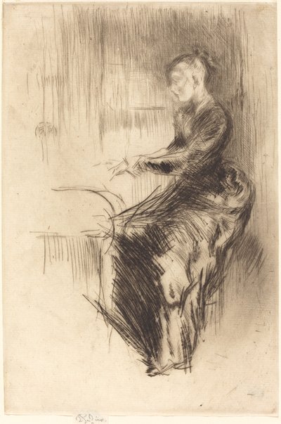ピアノ 作： James Abbott McNeill Whistler