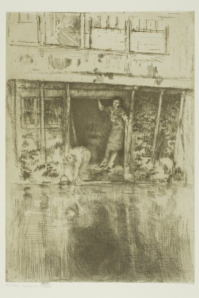 ピエロ 作： James Abbott McNeill Whistler