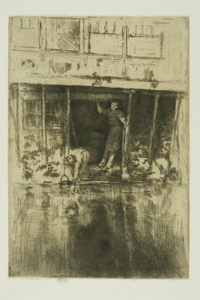 ピエロ 作： James Abbott McNeill Whistler