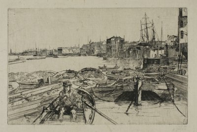 プール 作： James Abbott McNeill Whistler