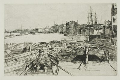プール 作： James Abbott McNeill Whistler