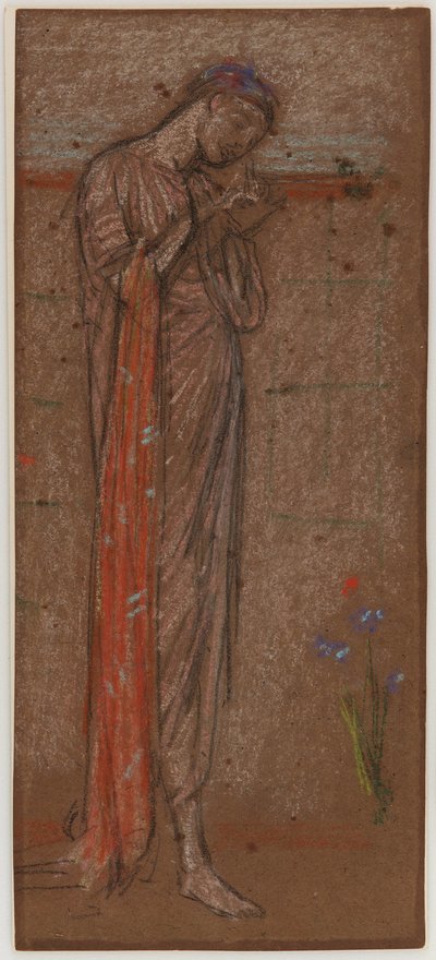 紫のアイリス 作： James Abbott McNeill Whistler