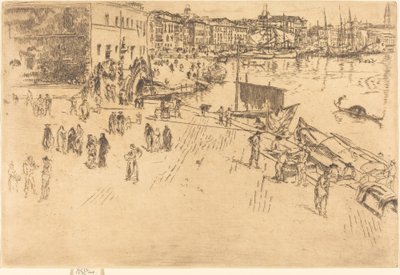 ザ・リーヴァ No.I 作： James Abbott McNeill Whistler